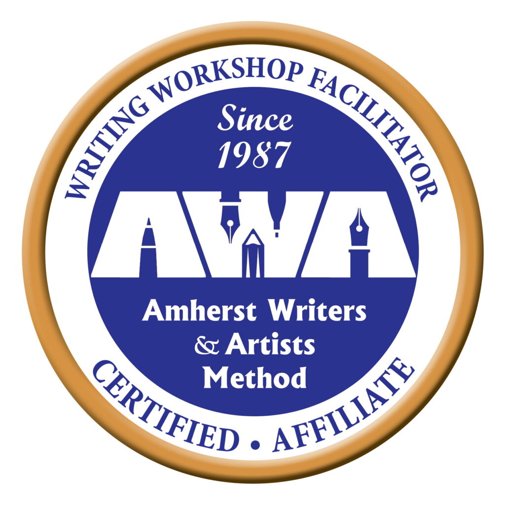 Amherst Writers and Artist's Certified Writing Workshop Facilitator and Affiliate Badge 